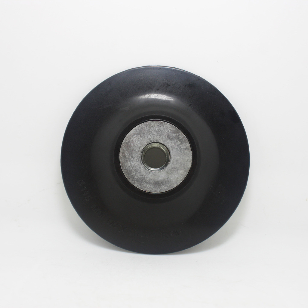 M14 Thread 115mm Plastic Backing Disc Pad, For 4 1/2″ Angle Grinder Sander Fibre