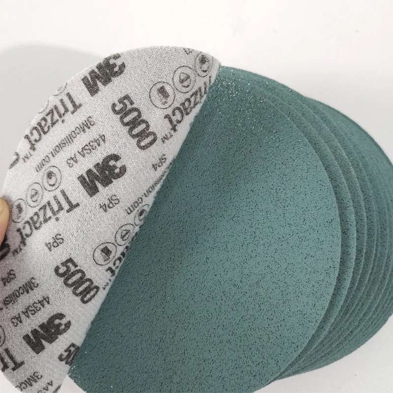 3M PN30662 Trizact Pyramid Disc Foam Grinding Disc 6in P5000 Grinding （5pcs/bag）