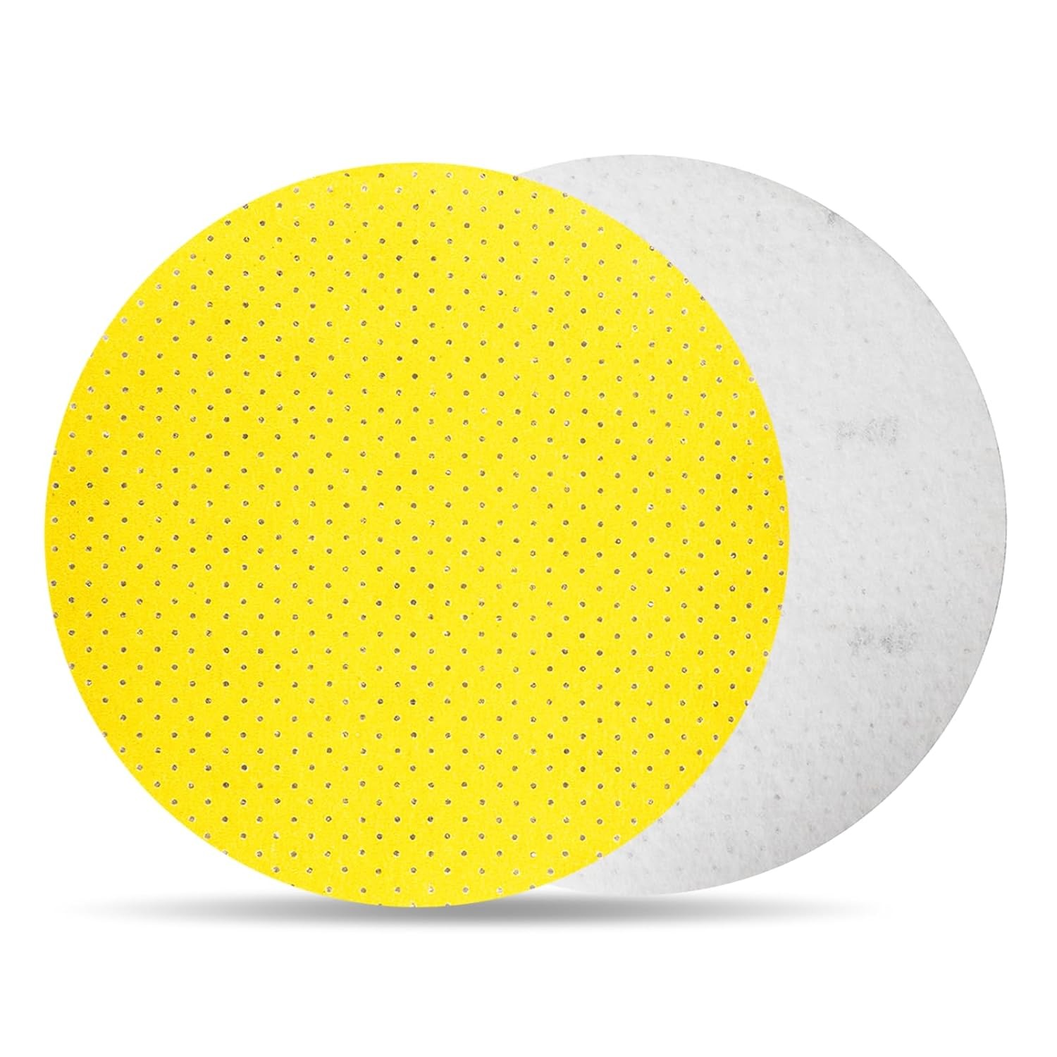 5PCS 9inch Multi-Hole Drywall Sander Paper 220 Grit Hook And Loop Sanding Discs