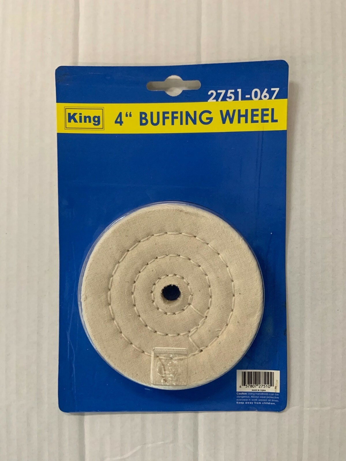 Lot of (2) 4 inch Buffing Wheel for Polishing 1/2 inch Arbor