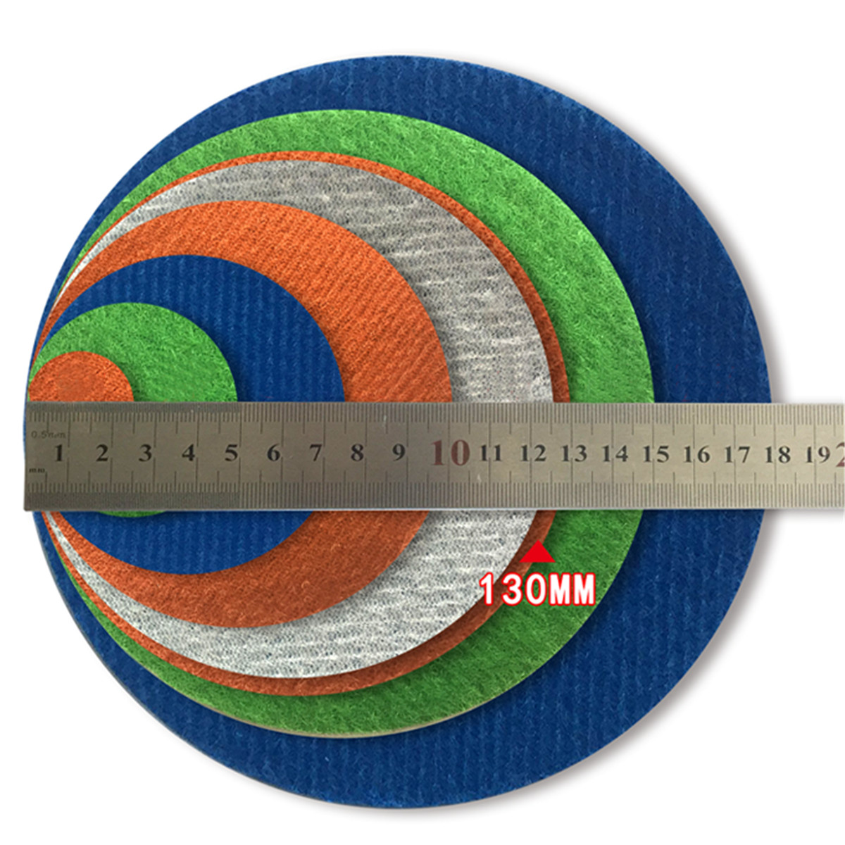 4″(100mm) Hook&Loop Wet/Dry Sanding Disc Sandpaper Pad Grit 1500-10000 Polishing