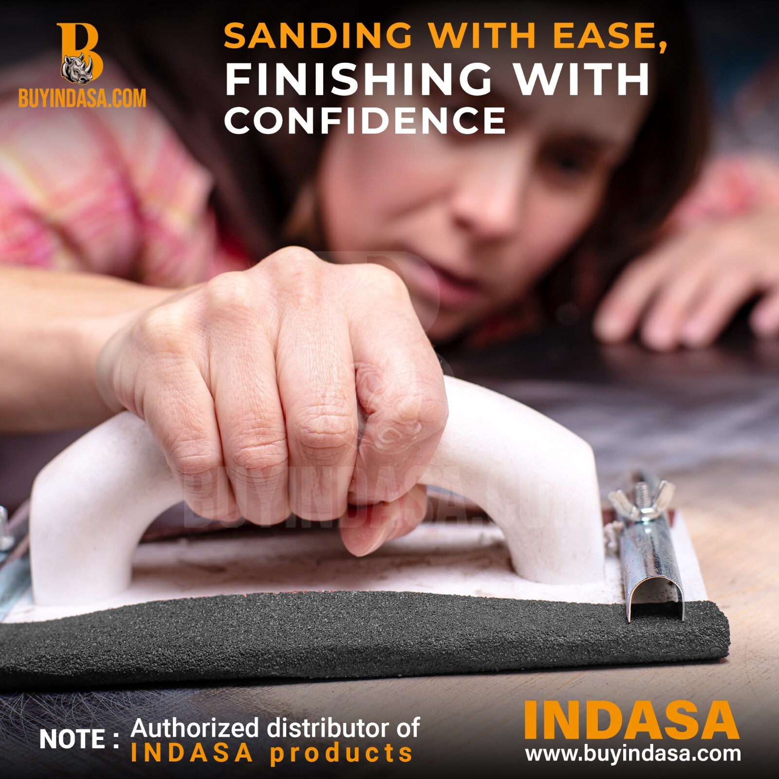 Indasa 50 PCS 9×11” Rhynowet Wet & Dry Sandpaper Sheets, 80-2500 Grit Range