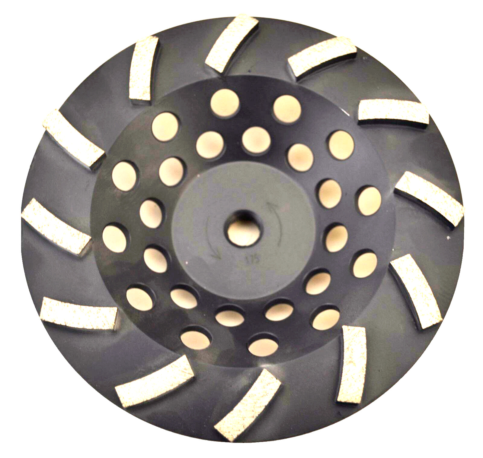 2 Pack 7 Inch Concrete Cup Wheel Grinding Disc Concrete Brick Removal 5/8″ Arbor