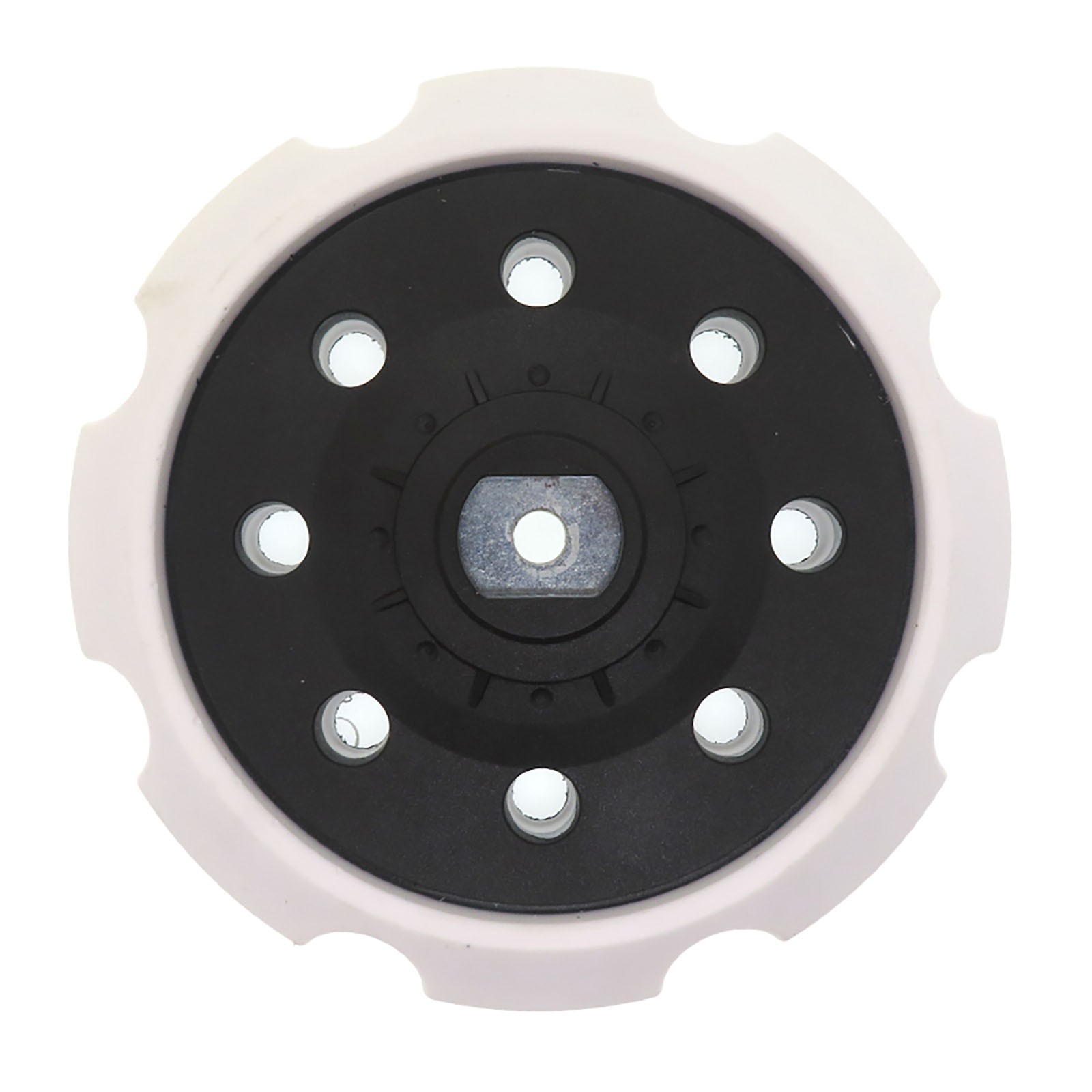 123MM 8-Hole PU Sanding Disc Backing Pad Self-Adhesive Sandpaper Polishing Disc