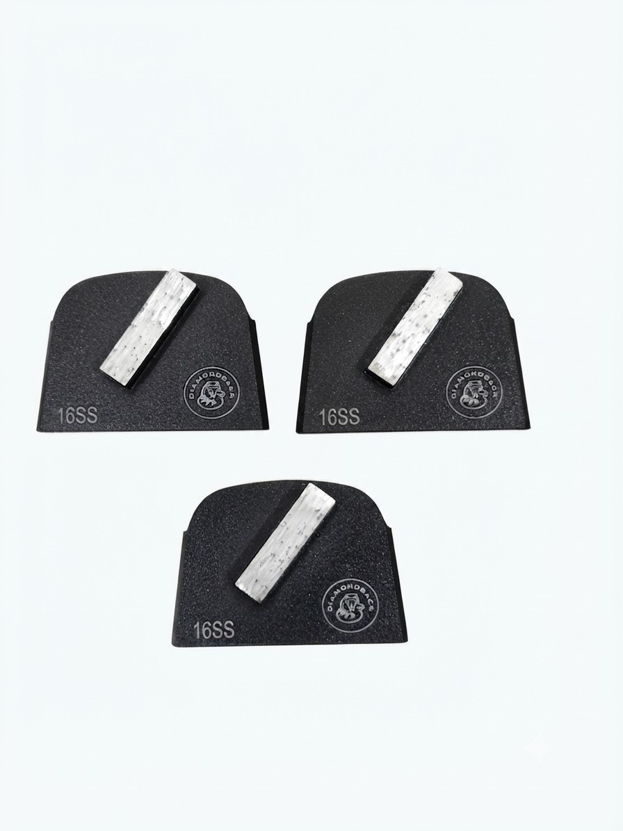 3 PC Premium Single 10mm Bar Segment Diamond Grinding Disc for Lavina SSB 16/18