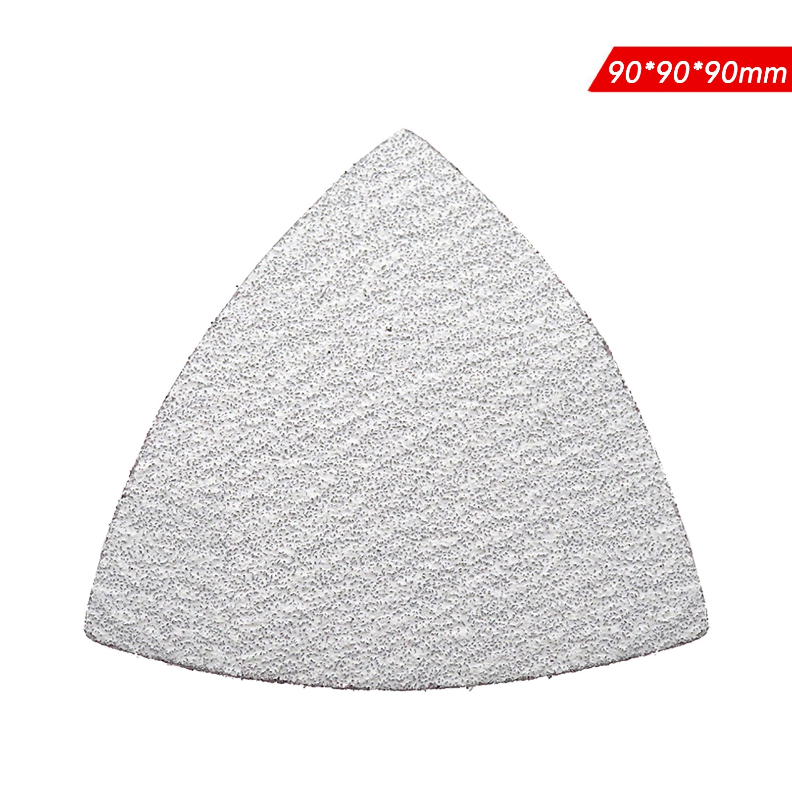 90mm Hook Loop Delta Sanding Sheets Triangular Detail Sandpaper Pads 60-1000Grit