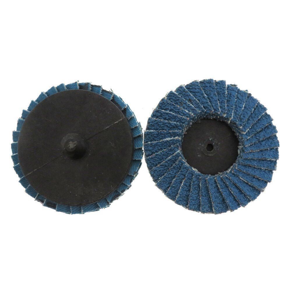Flap Disc 50mm 2″ Zirconia Sanding Wheel 40 60 80 120 Grit Sander Grinding New