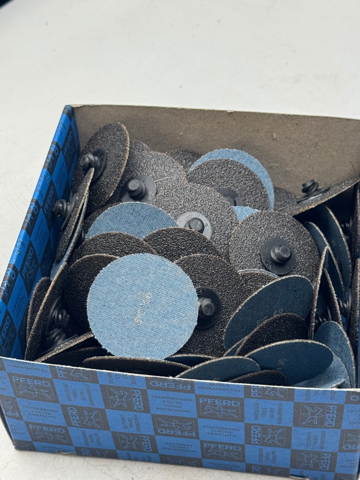 PFERD Abrasive Discs Combidisc 50mm SiC 60 Grit With QuickChange Stud 100pcs