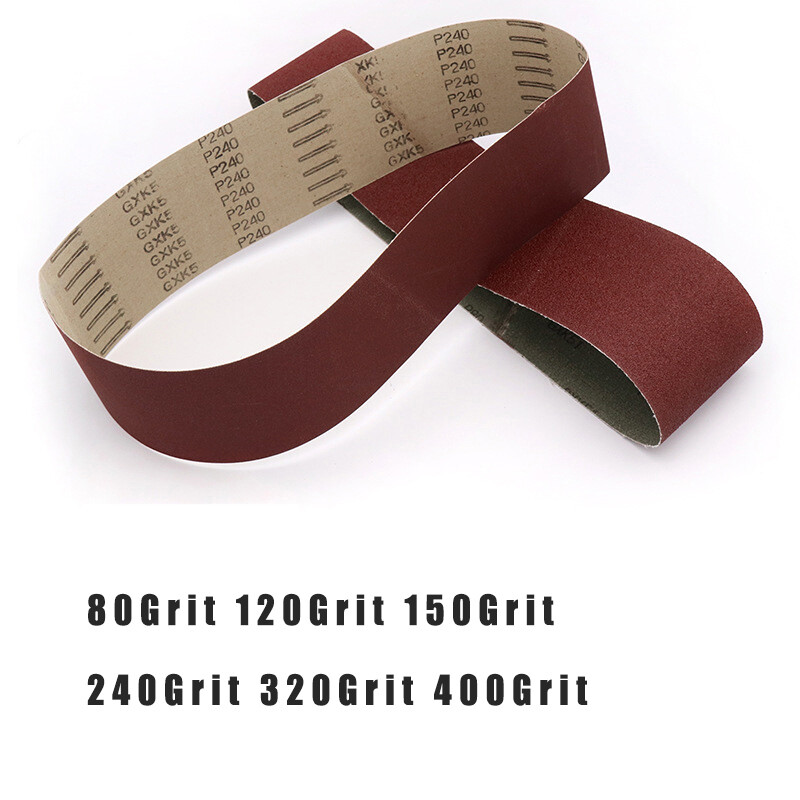100mm x 915mm Sanding Abrasive Belts Heavy Duty Cloth Backed 80 Grit – 400 Grit