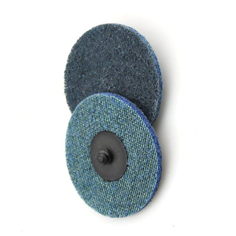 100 Pcs 3 in Scour Quick Change Sanding Disc Coarse to Fine Surface Conditioning