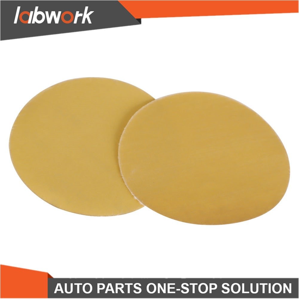 Labwork Sanding Disc NO-Hole Hook & Loop Grit 320 Sand Paper 100 Pieces 5″