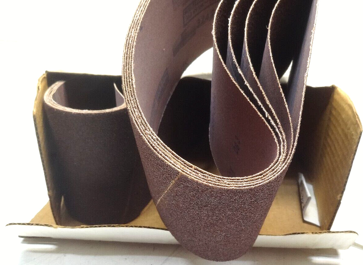 Economax Norton Sandpaper 4″x24″ Inch 10 Belts 50X Grit Aluminum Oxide Cloth