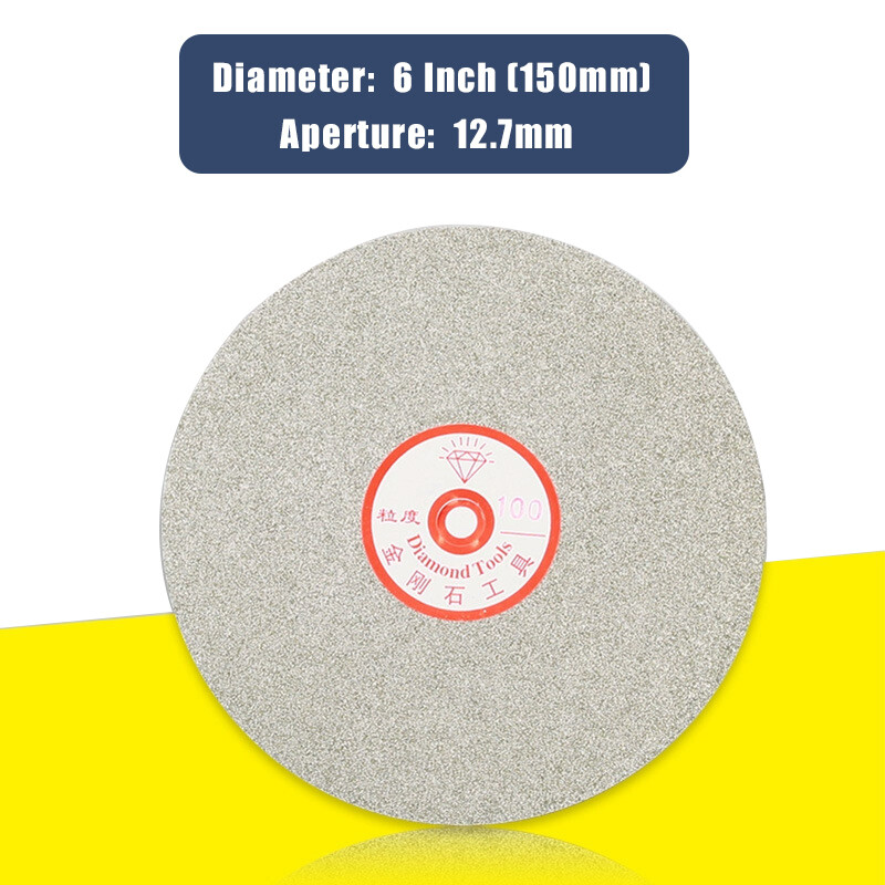 6 Inch 150mm Diamond Grinding Disk Saw Blade Angle Grinder Glass Polishing Pads