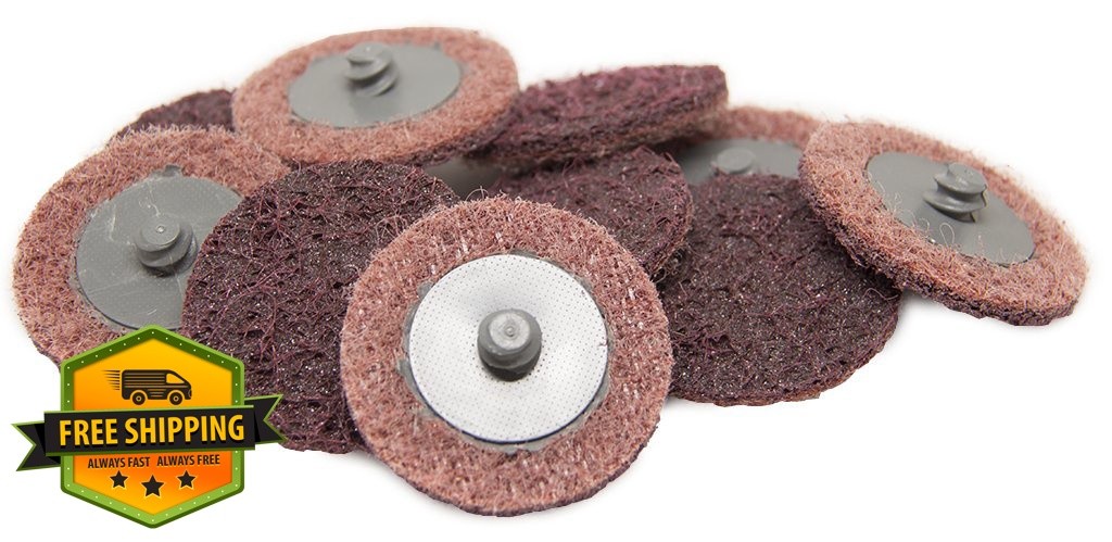Benchmark Abrasives 2″ Sanding Discs Medium 25 Pack