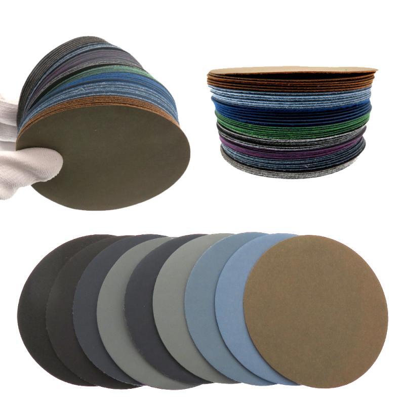 4 Inch 100mm Wet Sandpaper Sanding Discs Grinding Polishing Pads 2000-10000 Grit