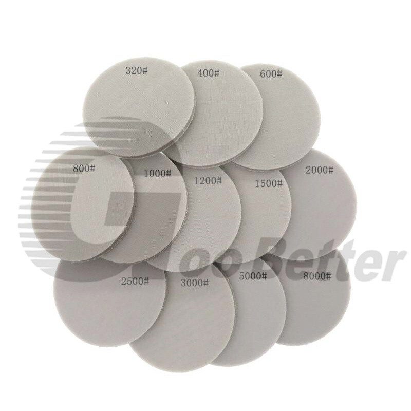 3″ 75mm Wet & Dry Foam Sanding Disc Hook Loop Sponge Sandpaper 320 – 8000 Grit