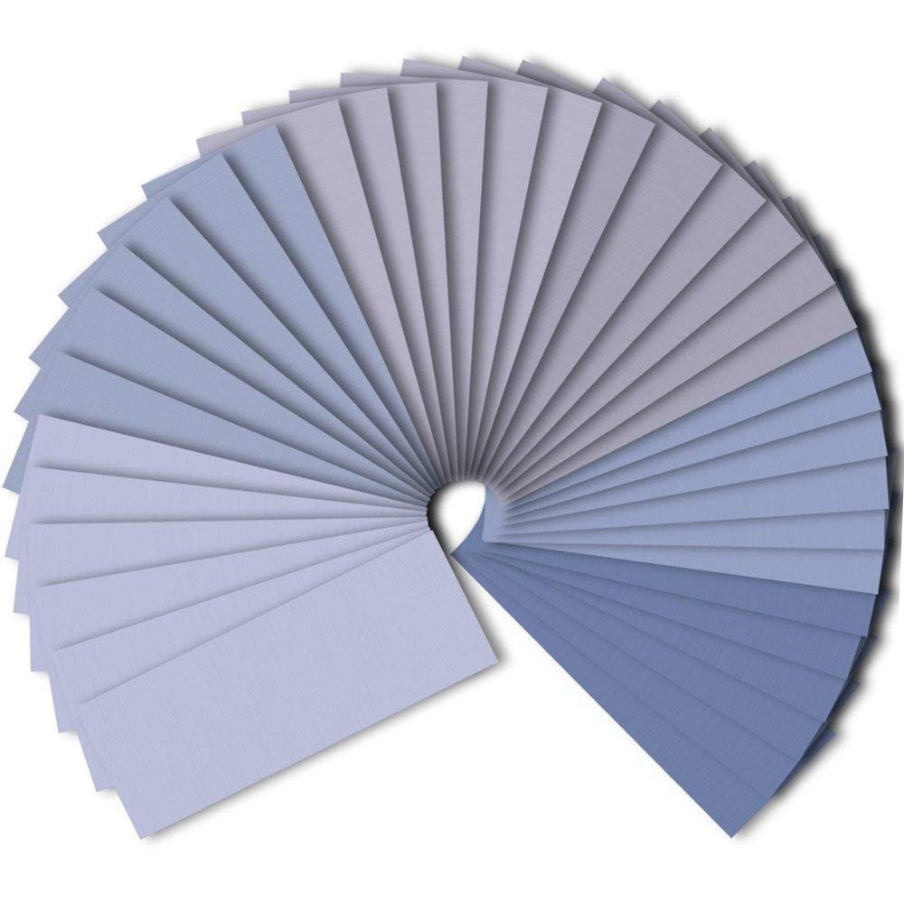 AUSTOR 36 Pieces Sandpaper 1500 2000 2500 3000 5000 9 x 3.6 inches, Brown