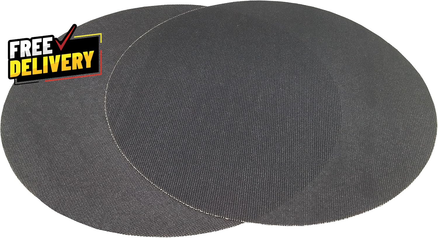 17 Inch Sanding Screen Discs 150 Grit 10 Pc Black Silicon Carbide Floor Sander