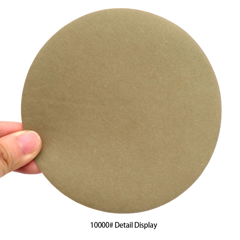 5-Inch Flocking Disc Sandpaper Hook & Loop 60~10000 Grit Wet &Dry Diameter 125mm