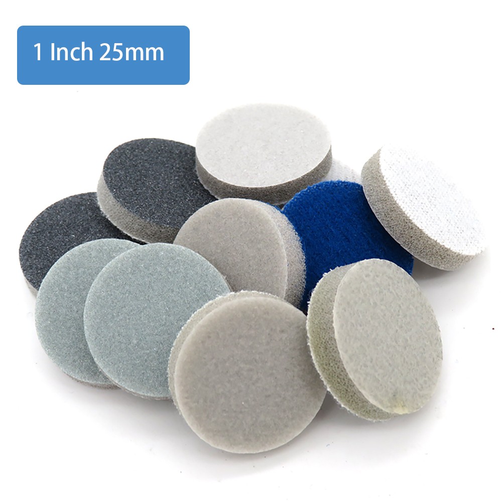 1- 6 Inch Sponge Sanding Discs 300 – 3000 Grit Hook & Loop Wet And Dry Sandpaper