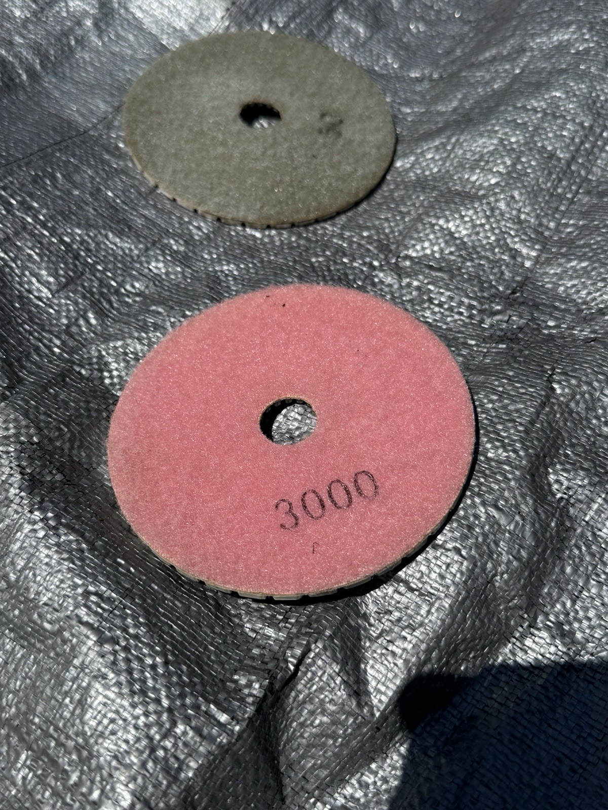Hardin Wet Polisher/sander with 7pc 4in Diamond Polishing Pads 50-3000 Grit