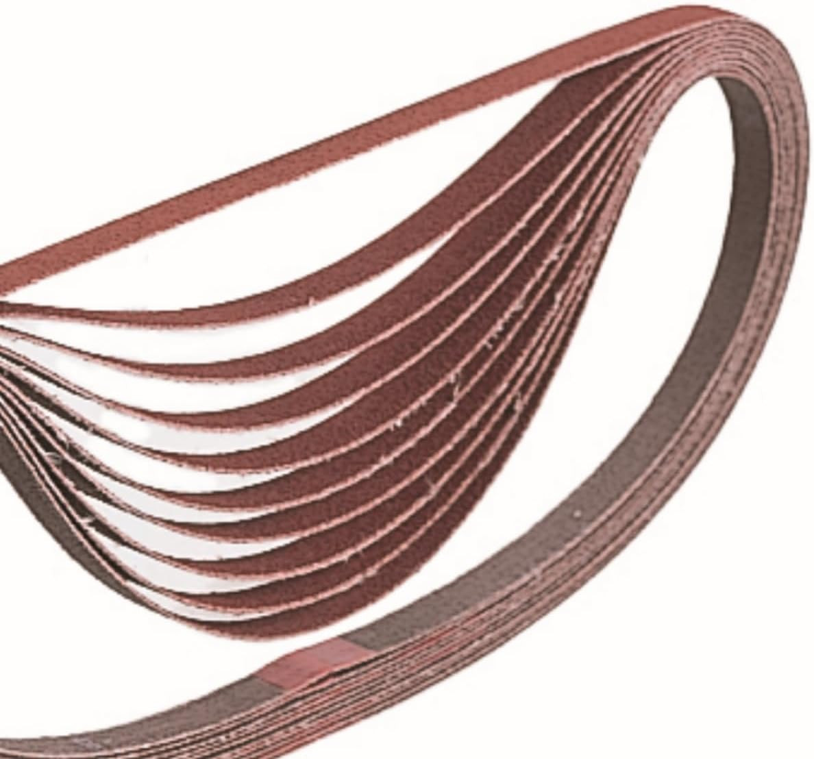 Makita A-34453 3/8-Inch X 21-Inch Abrasive Sanding Belt – 60 Grit (10Pk)