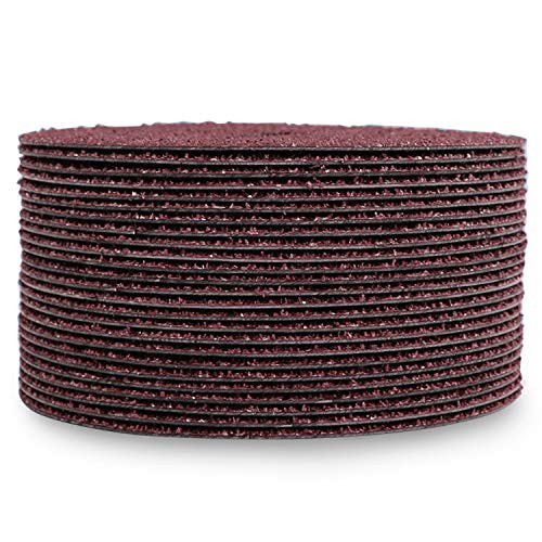 Aluminum Oxide Resin Fiber Sanding and Grinding Discs, 4.5” x 7/8”, 120 Grit – 2