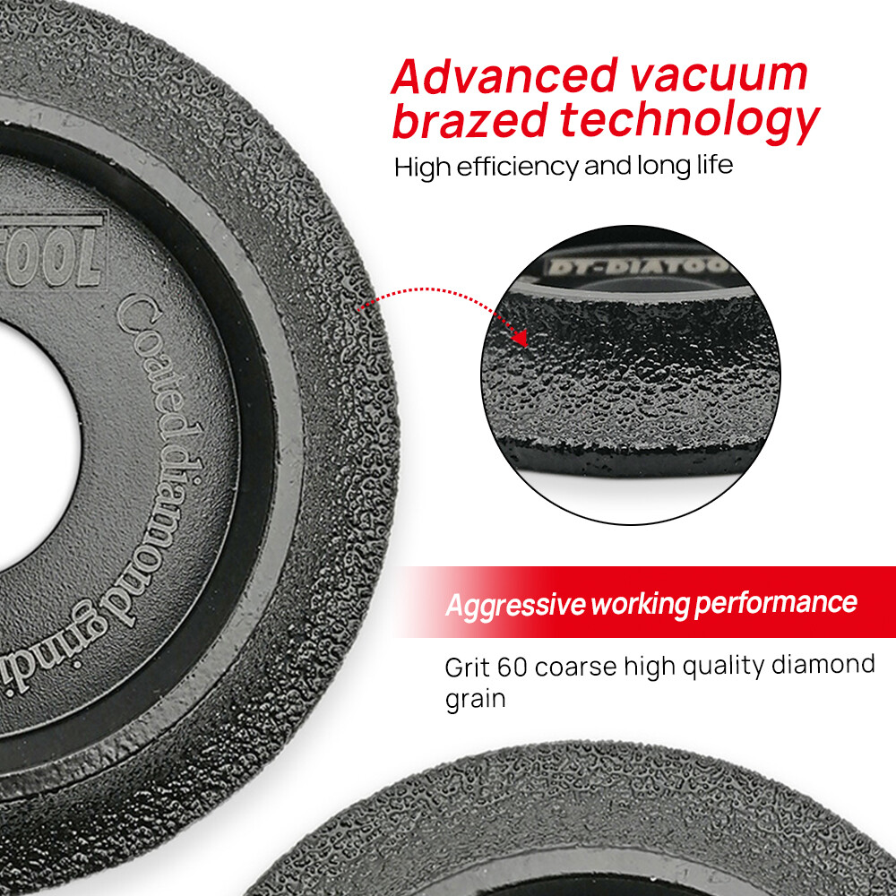 75mm/85mm Diamond Grinding Wheel Cuts Granite Marble Stone Polisher for Grinder