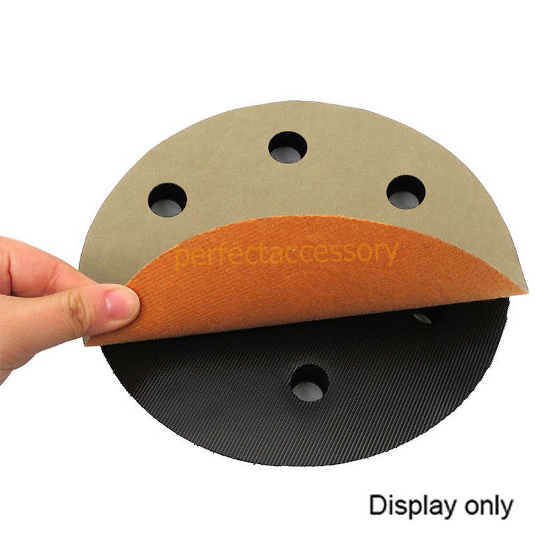 1-2Pcs 9″ 6 Hole Hook&Loop Sanding Pad Backing Plate for Drywall Orbital Sander