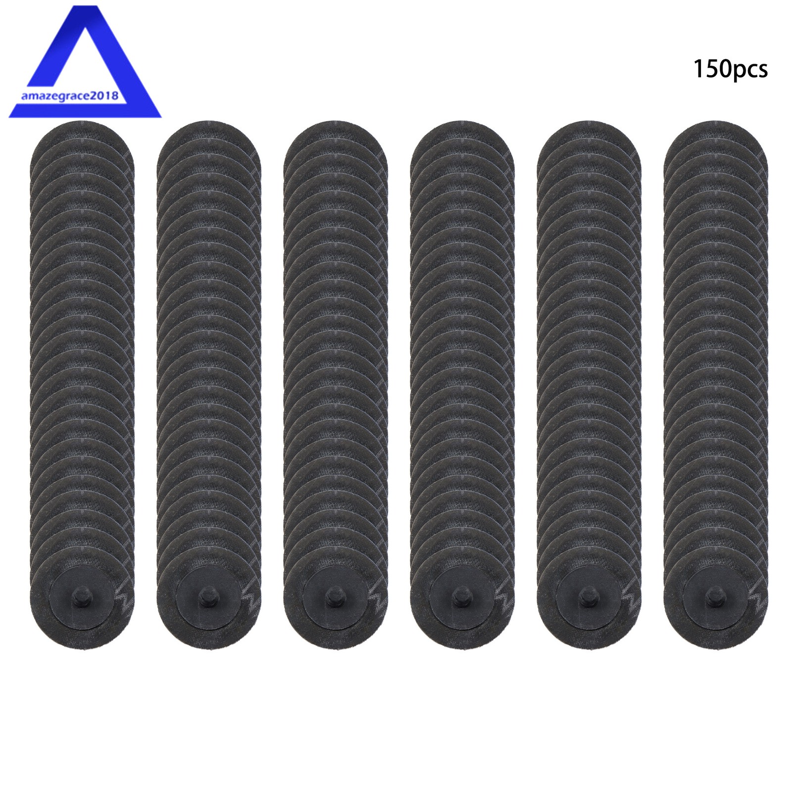 150 PCS 2 Inch Sanding Discs 36 Grit Twist lock Discs Die Grinder for Surface
