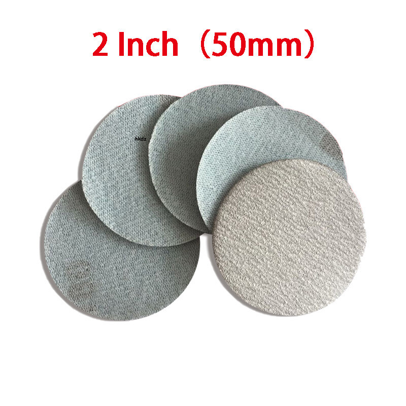 1”~5” Hook and Loop Sanding Discs 60-1000 Grit Wet & Dry Sandpaper Sander Pads