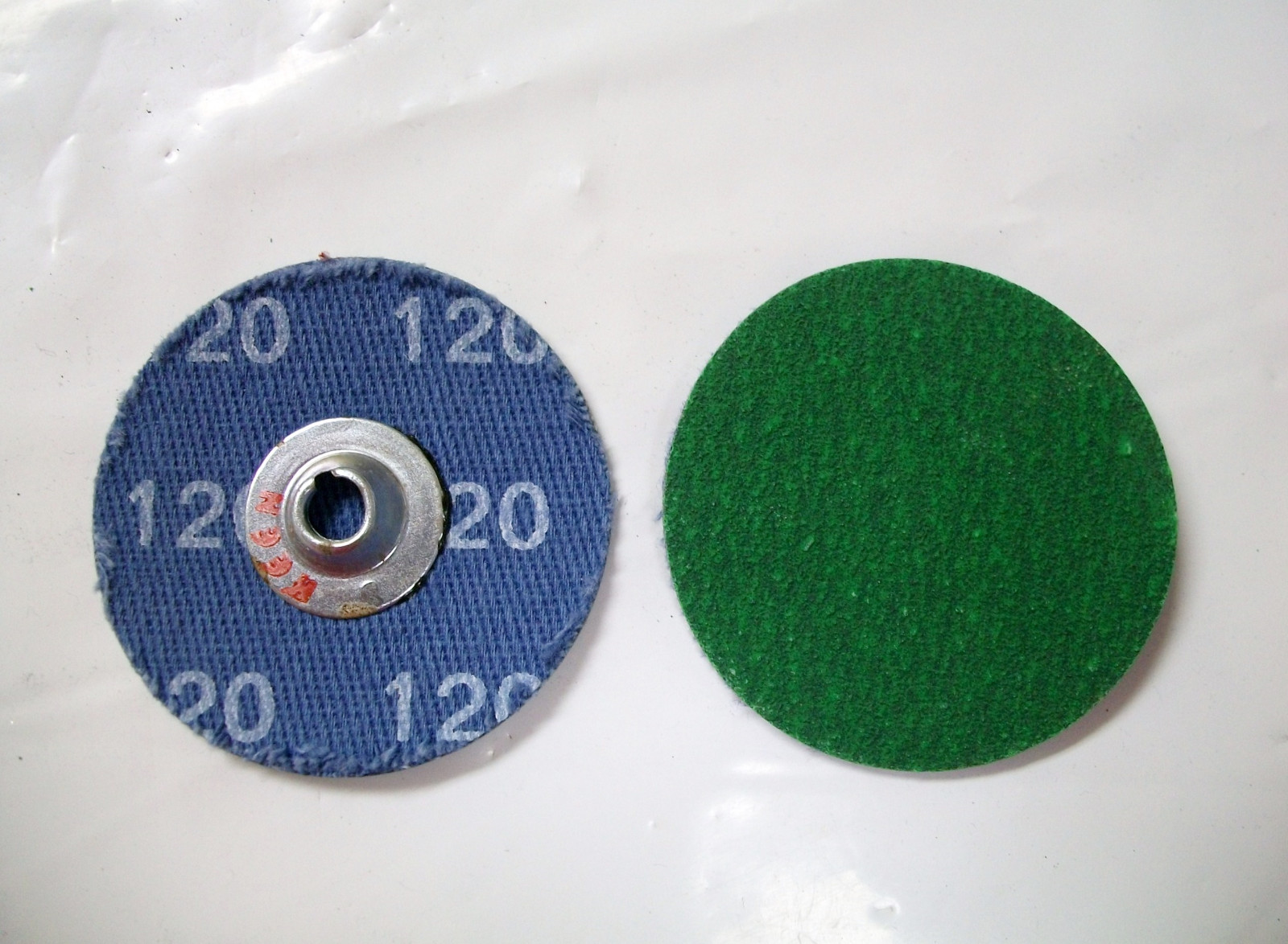 2″ Clip On Type S Loc Sanding Disc, 120 Grit, Zir, Keen , 50pc