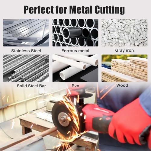 Cut Off Wheels 4-1/2″, 50+5 Pack Metal Cutting Wheel,Thin 4.5” 4.5″ 55Pcs
