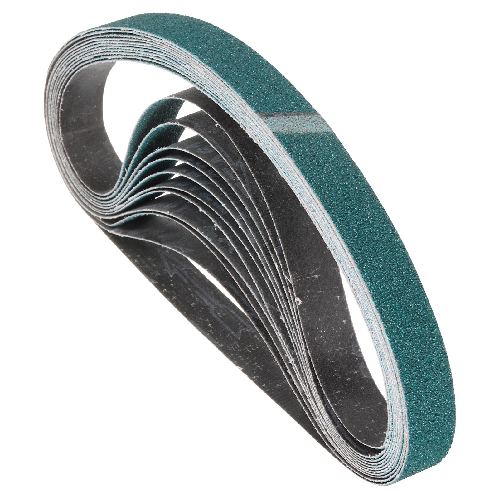 15Piece Sanding Belt Sets,1″ x 30″ 40/60/80/100/120 Grit Zirconia for Knife