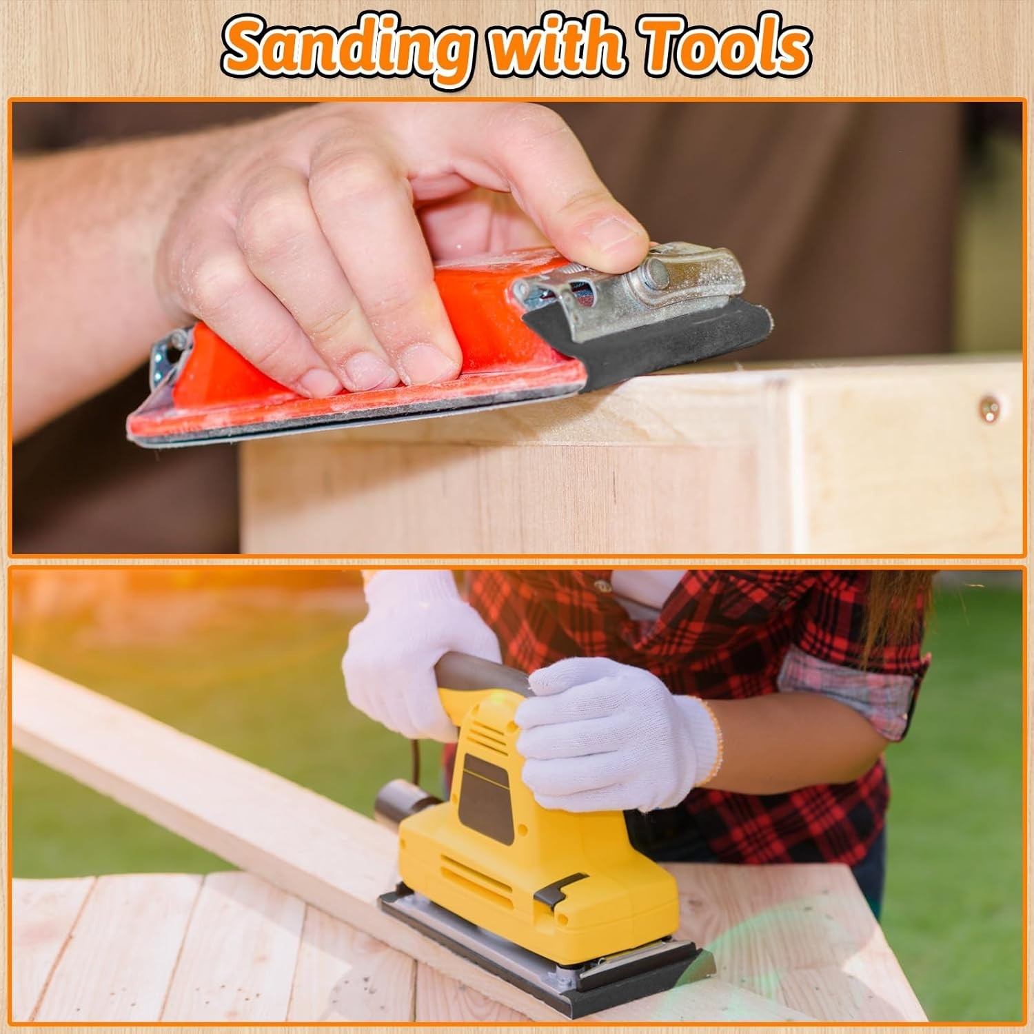 45 PCS Sandpaper 80-5000 Grit Sheets Polishing Finishing 9×3.6 Inch