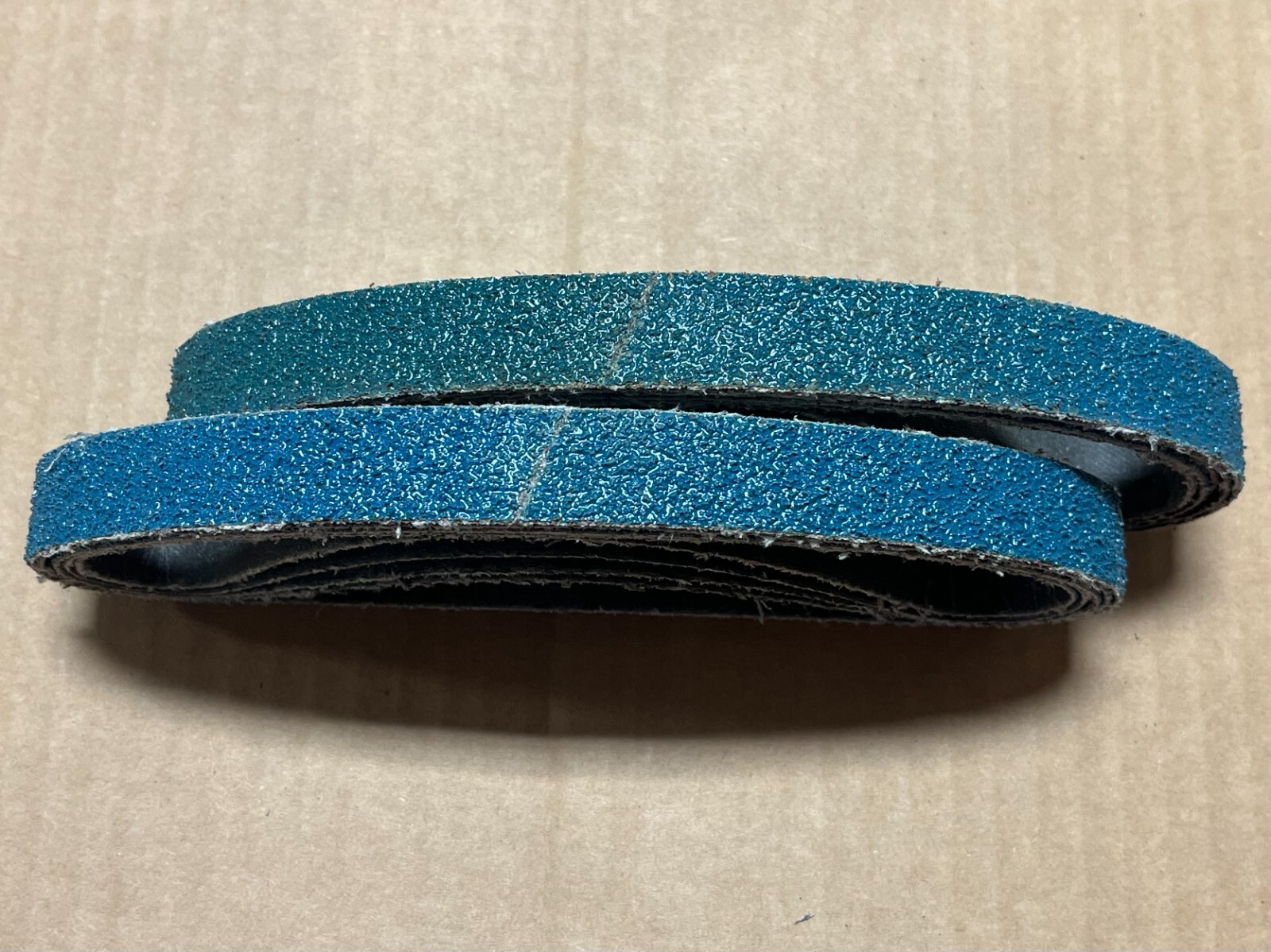 1/2″ X 18″ PREMIUM ZIRCONIA AIR FILE SANDING BELTS! 40 PACK !- 40 GRIT