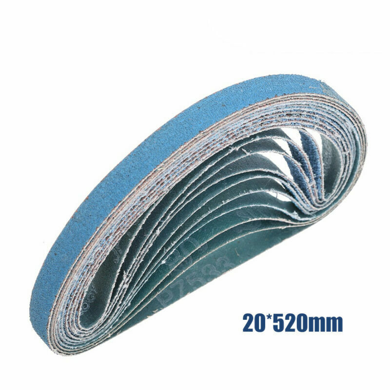 Abrasive File Sanding Belts- Silicon Carbide-40,60,80,120 Grit-10mm, 13mm & 20mm