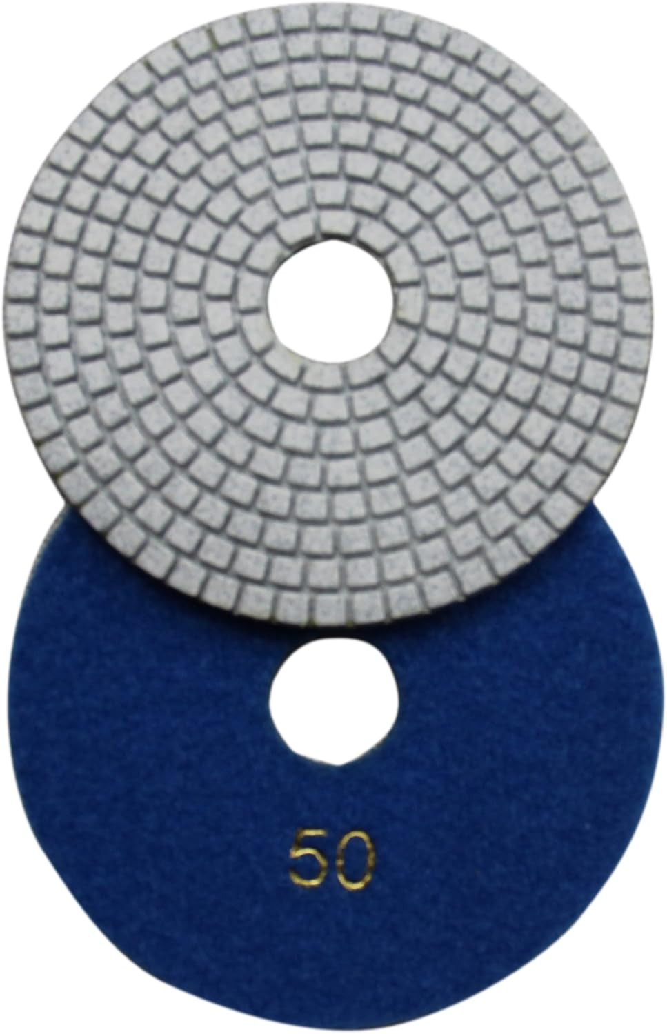 Wet 6″ 7-Step Diamond Polishing Pads Flexible Sanding Tools Discs Buff