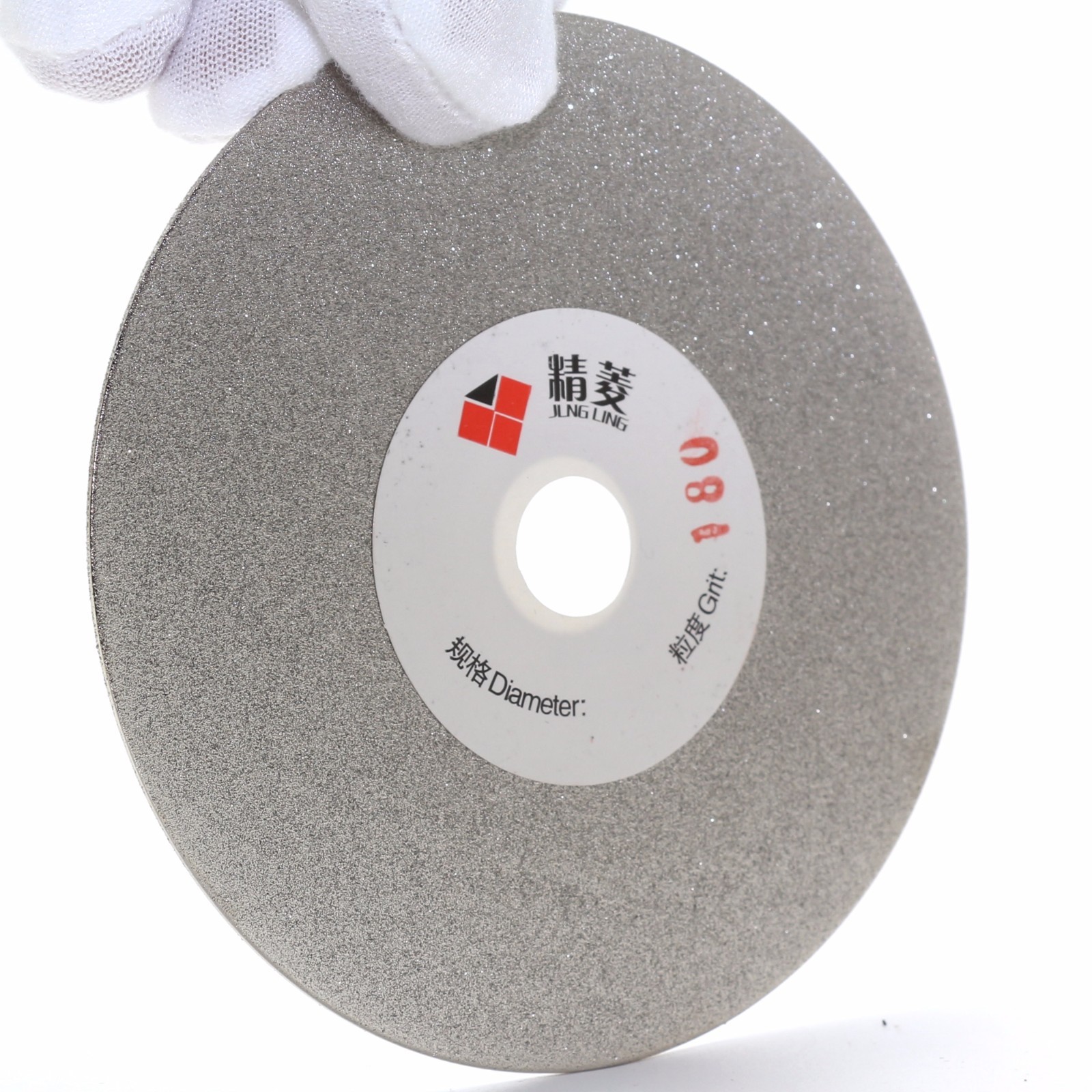 4″ inch 100mm Grit 180 Diamond Grinding Disc Wheel Coated Flat Lap Disk Lapidary