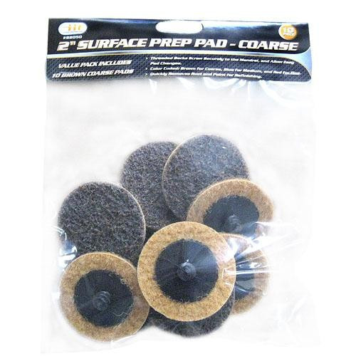 IIT 2″ Coarse Surface Preparation Discs Wheels With Mandrel Roll Lock R Style