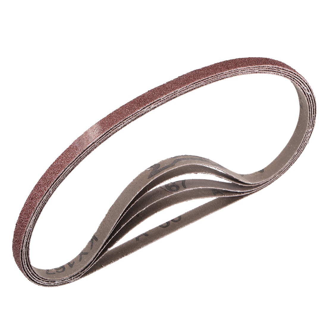 5pcs 3/8 x 21 Inch Sanding Belt 60 Grit Sand Belts for Belt Sander