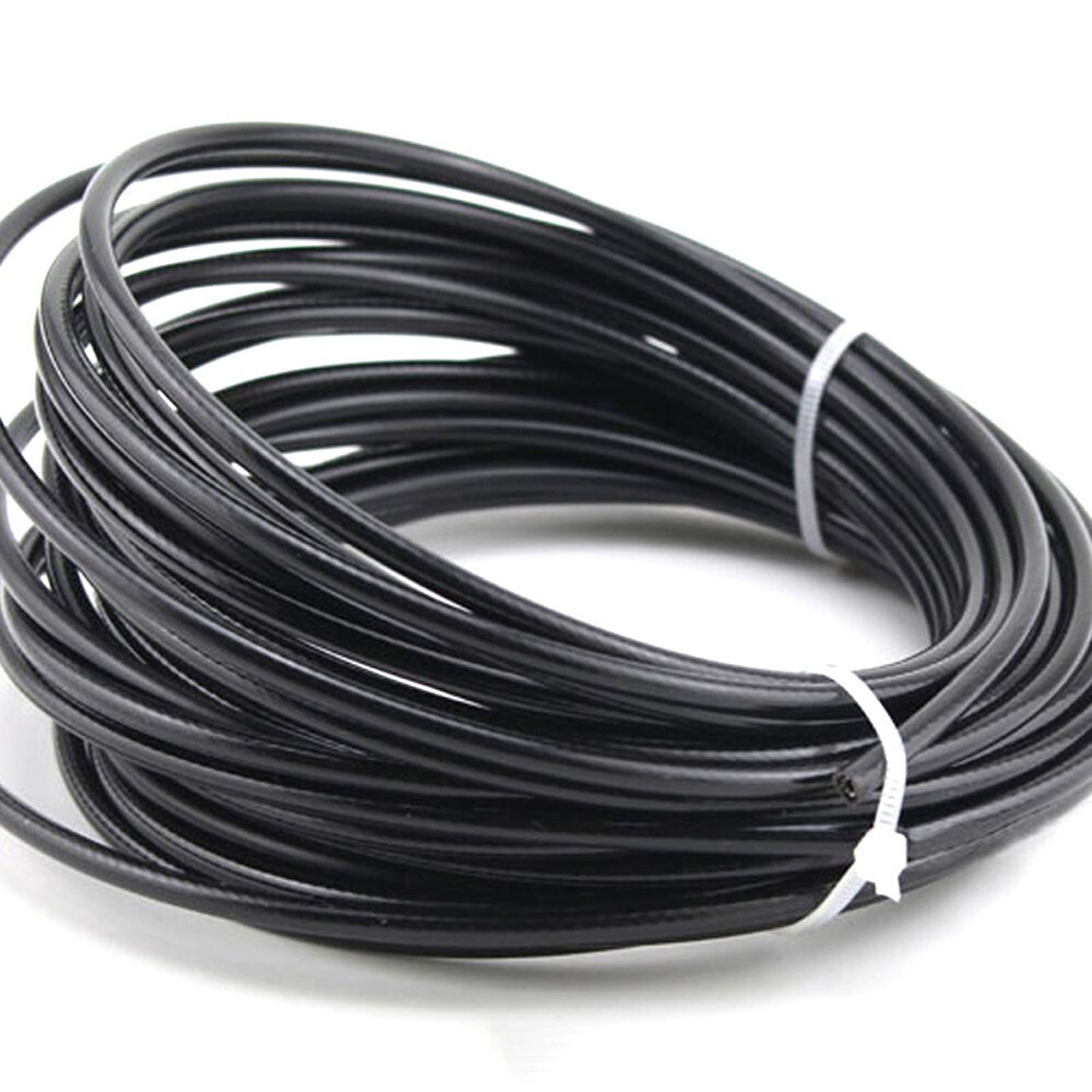 PVC Black Coated Stainless Steel Wire Rope Cable Rigging 1mm 2mm 3mm 4mm 5mm 6mm