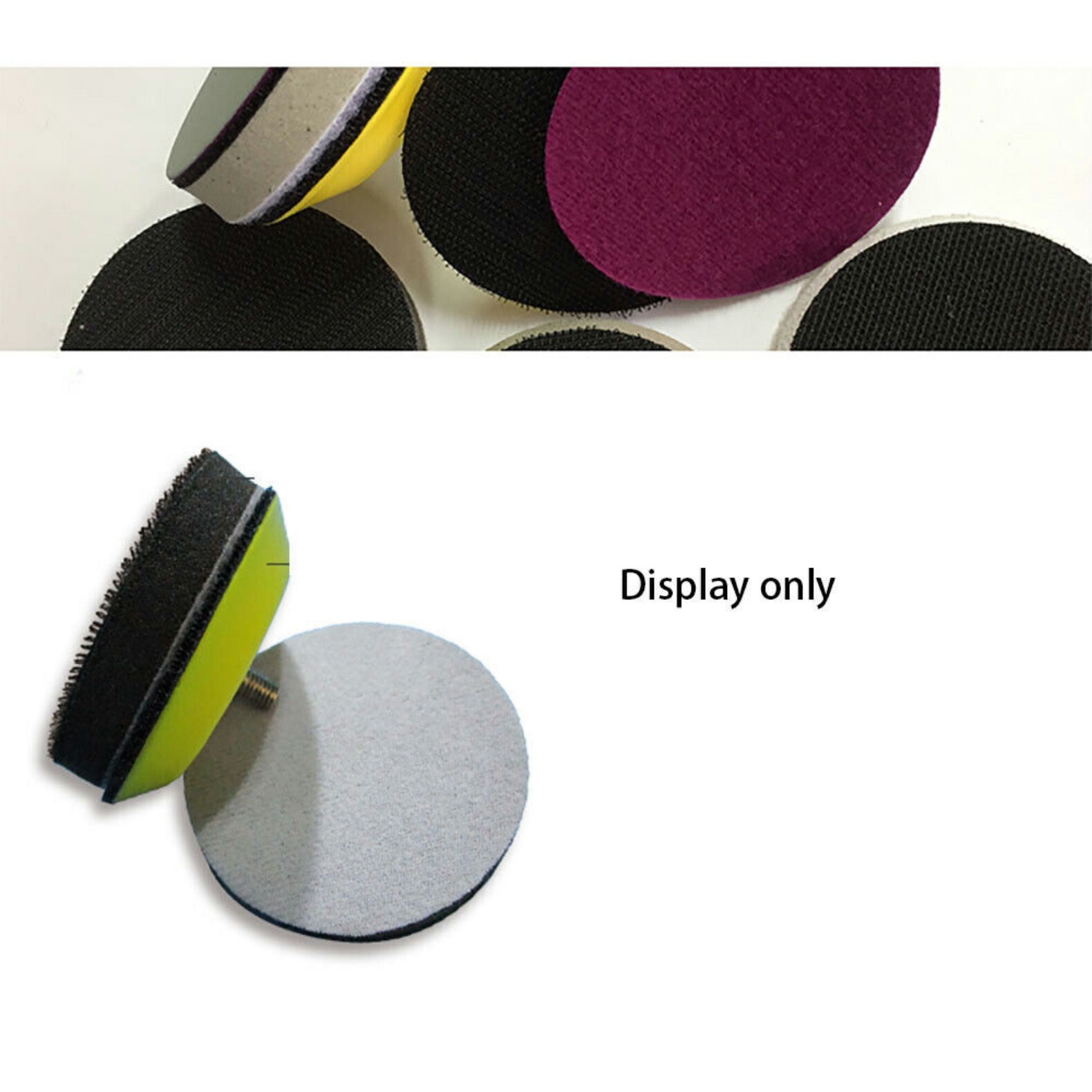 3 in Hook & Loop Sponge Foam Interface Buffer Backing Pad 75mm Sanding Polishing