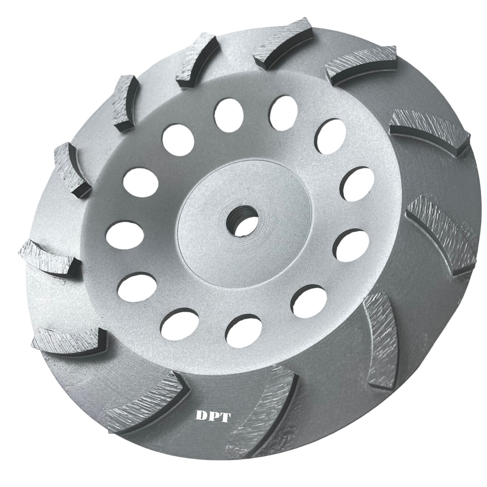 7″ Diamond Turbo Cup Wheel Discs Grinding Concrete Masonry Stone 5/8″-11 Thread