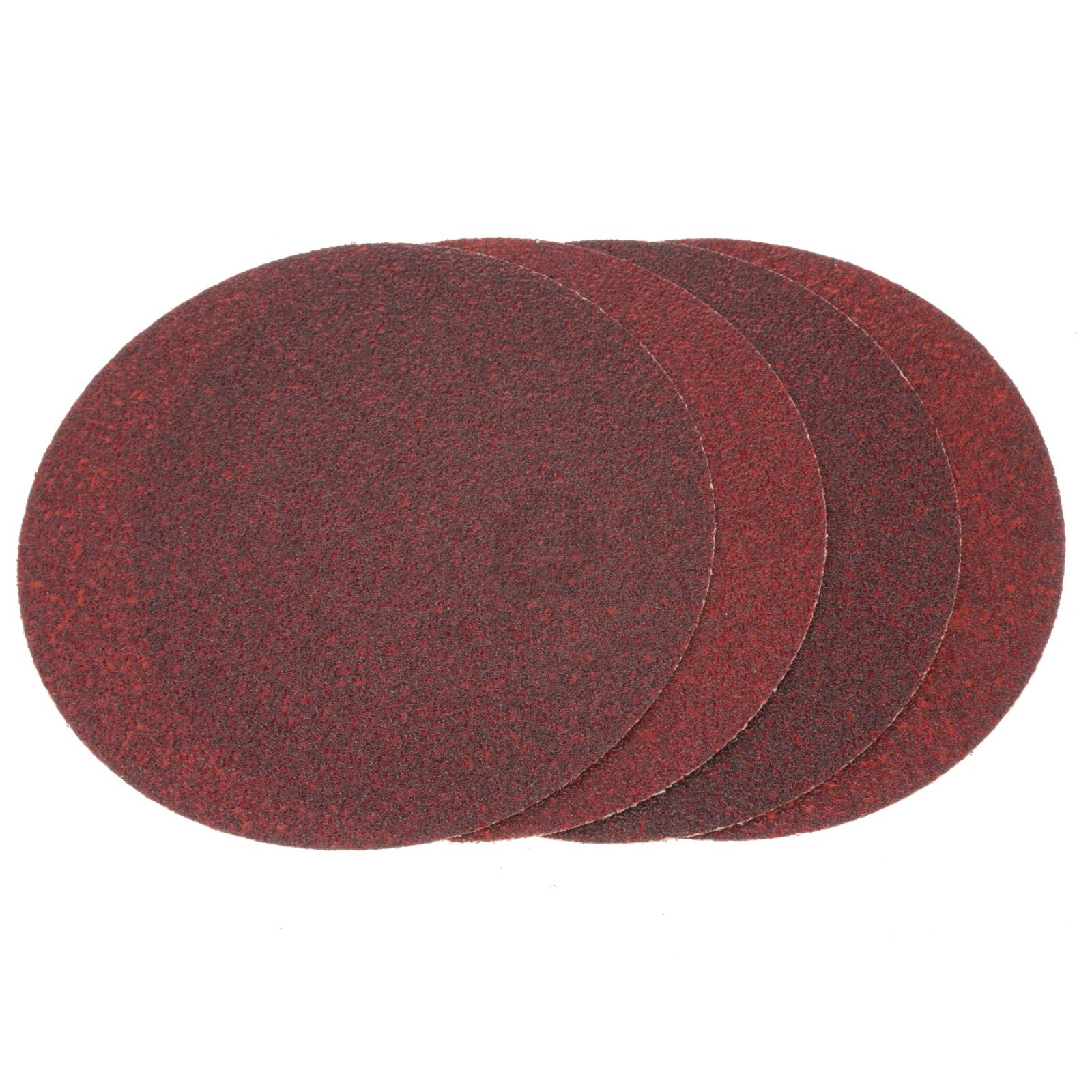 Gator 3002 5″ Drill Mount Stick-On Discs, Medium 60 Grit, No Holes, 4 Pack