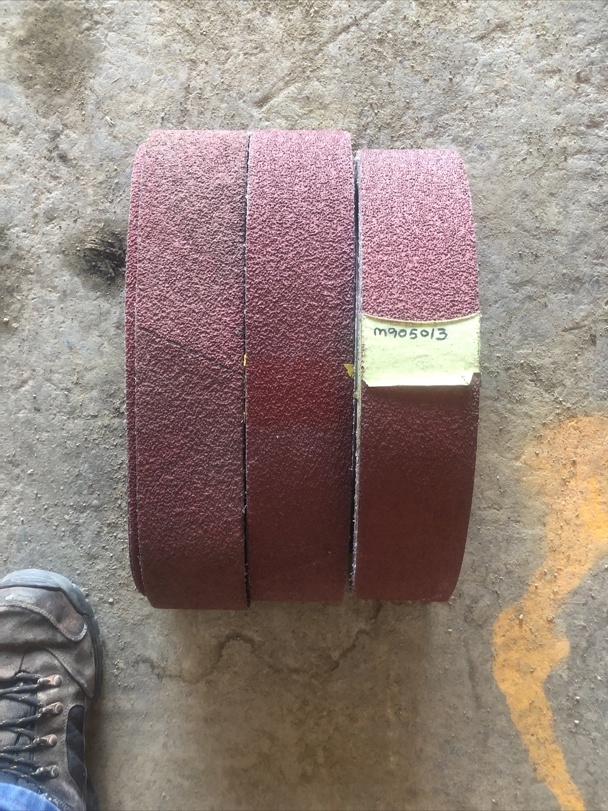 26- 3M 984F Cubitron 3”x36” 36 Grit Sanding belt
