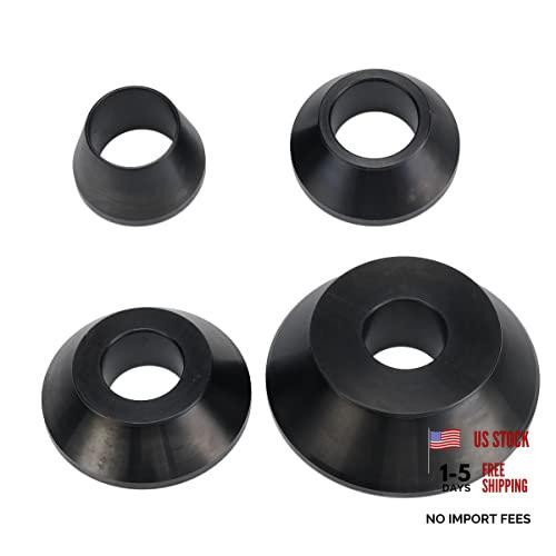 Wheel Adapter Cones, Universal Wheel Balancer Adapter Cones 36mm Shaft 4pieces