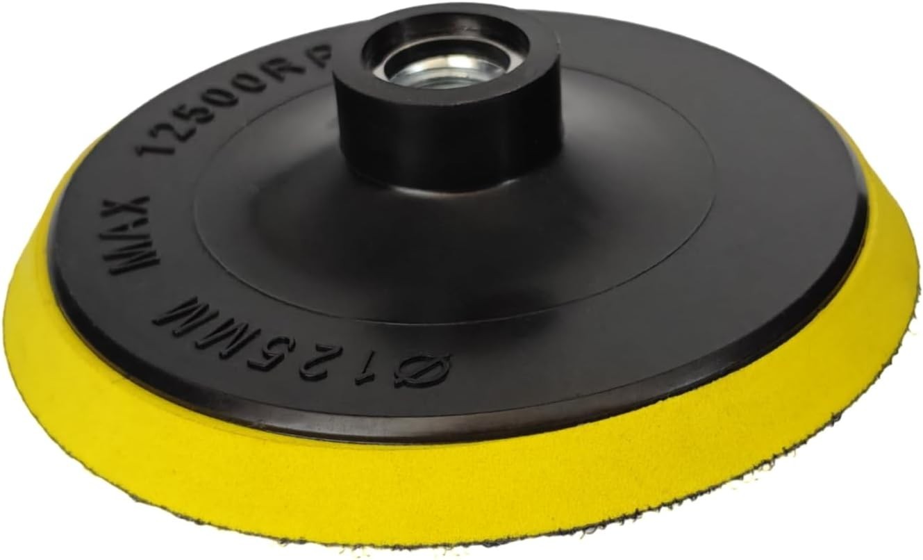 Effortless 5 Inch Hook and Loop Backing Pad – Perfect for Car, Wood, and More