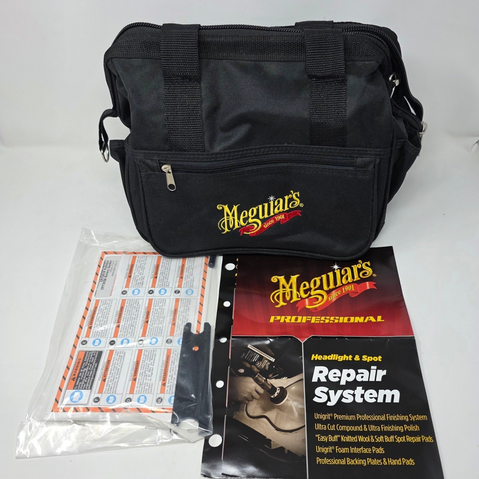 Meguiar’s Professional Unigrit Finishing System Kit CP Polishers Sanding Discs
