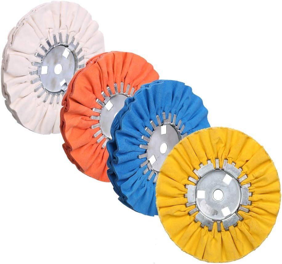 Kit De Ruedas Para Pulir Las Vias Respiratorias, Kit De 4 Piezas (1 Pieza Bla…